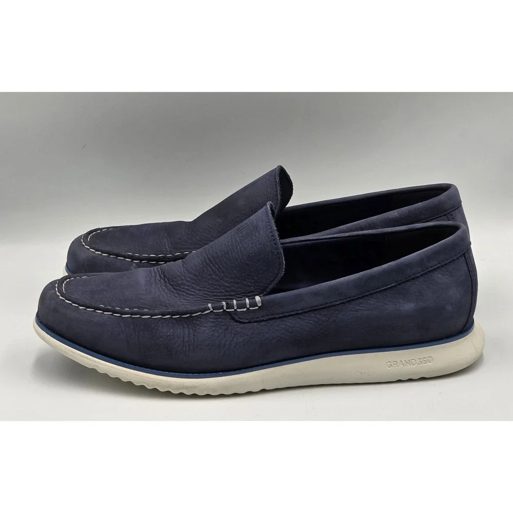 Cole Haan 2.Zerogrand Venetian Loafer Men's 11.5M Marine Blue C33016